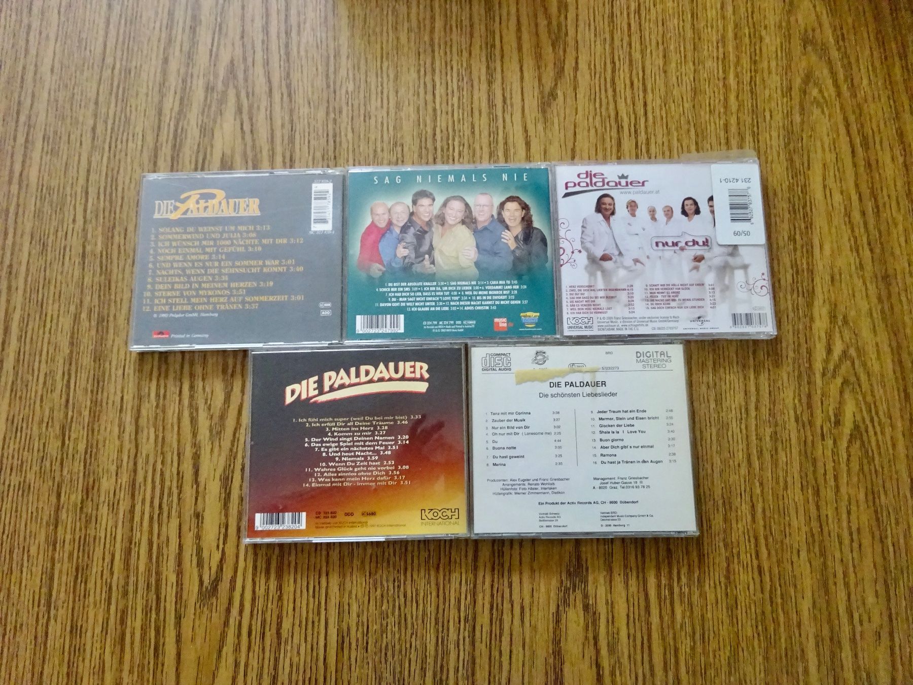 CD: 5 Musik CD`s DIE PALDAUER ! – Nuovo (secondo la descrizione) da Kaltbrunn venduto da Wigwam7 2