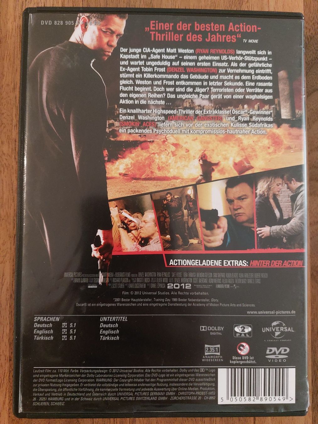 Tutti i DVDs: DVD - Safe House – Usato da Rheinfelden venduto da FilmAuktion 1
