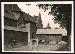 Fotografie Marienburg / Wpr., Zugbrücke