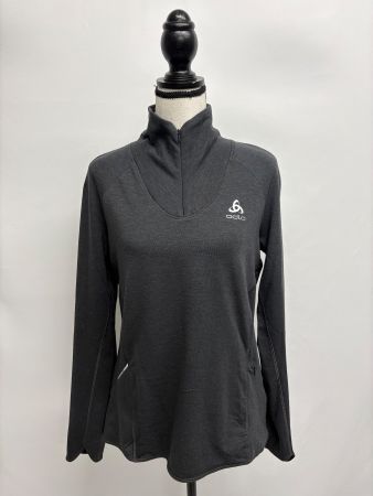 Odlo Funktionsshirt Run easy Mid Layer grau S Langarmshirt