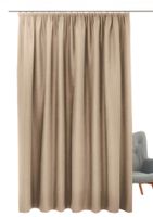 2x Micasa Nachtvorhänge beige
