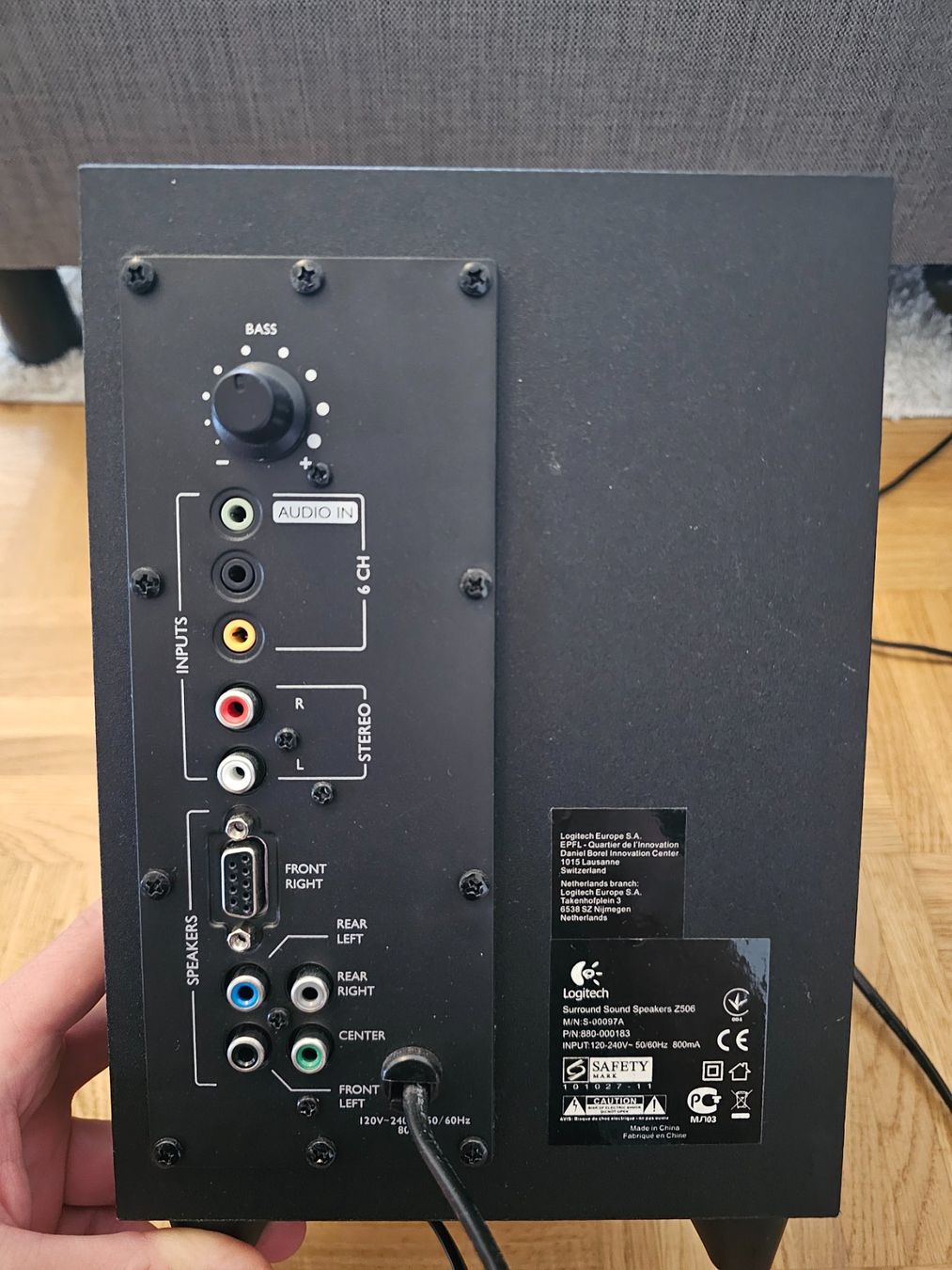 Logitech Casse acustiche: Defectueux - Logitech Z506 surround Speakers – Difettoso da Fribourg venduto da baltenspda 1