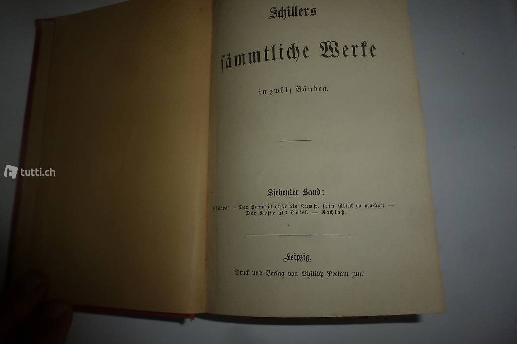 Libri: Fämmtliche Werke Buch ** LEIPZIG ** PHILIPP RECLAM – Usato da Emmen venduto da newdeal1970 2