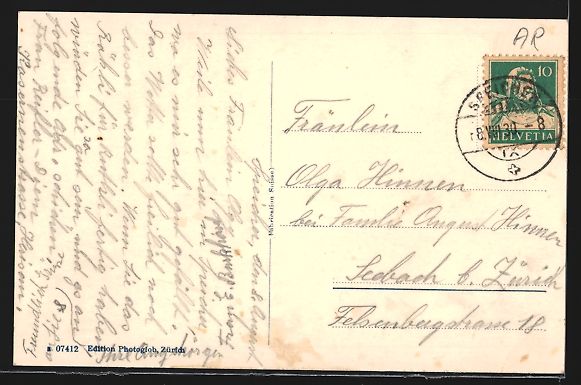 Cartoline postali: Speicher, Ortsansicht mit Ferienheim Lib – Usato da Berlin venduto da bartko-reher 1