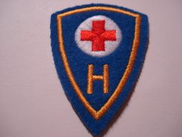 Spezialistenabzeichen H, Stoff, Sanität