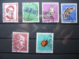 PJ 1951/1952 Insekten / Bildnisse
