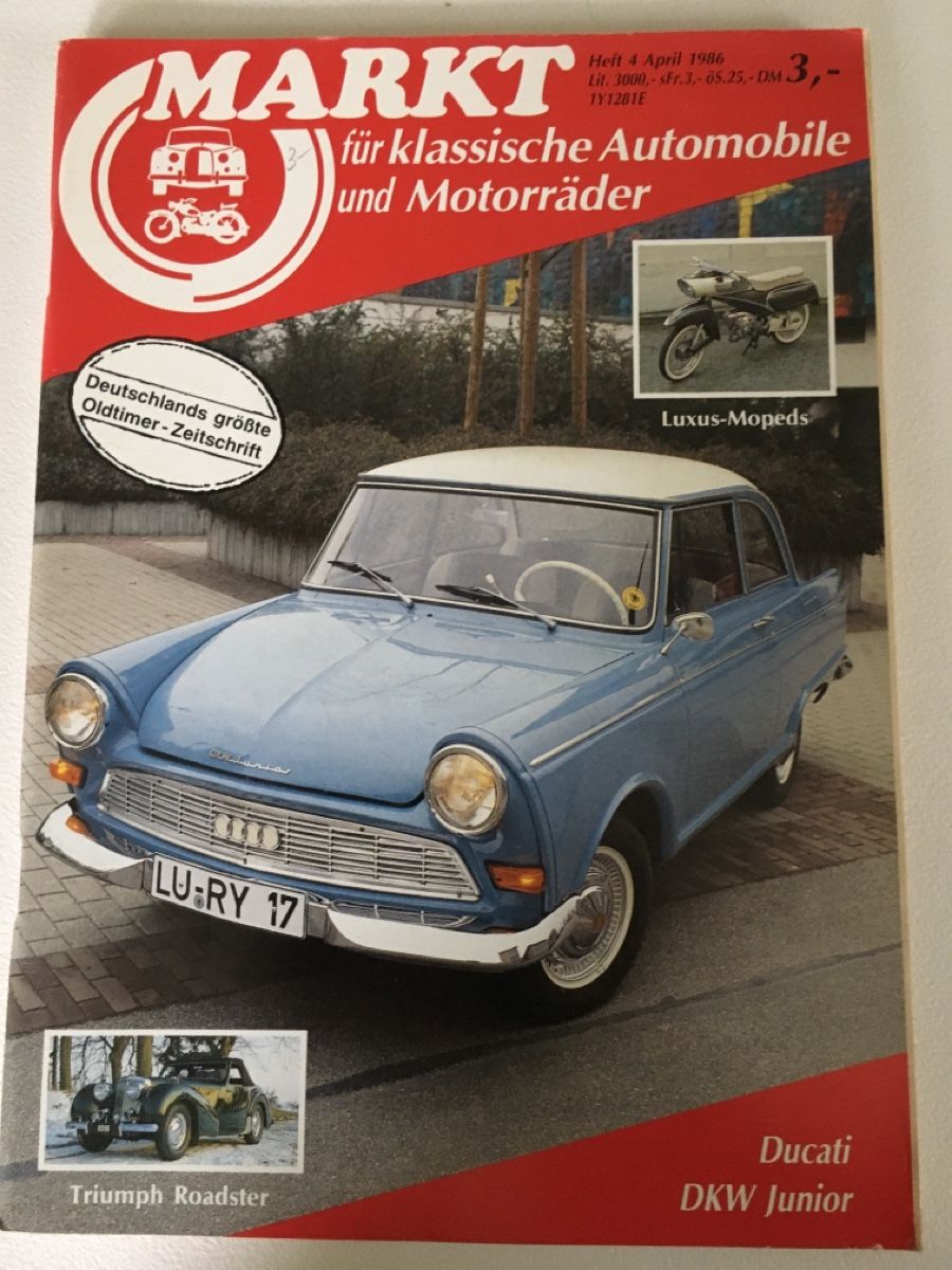Audi Autos: Oldtimer DKW – D'occasion à Grellingen par Toyhamster