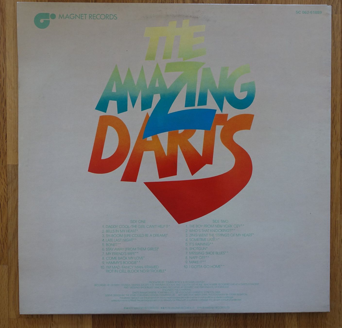 Dischi in vinile: The Amazing Darts - T9 – Usato da Sessa venduto da discoverymedia 1