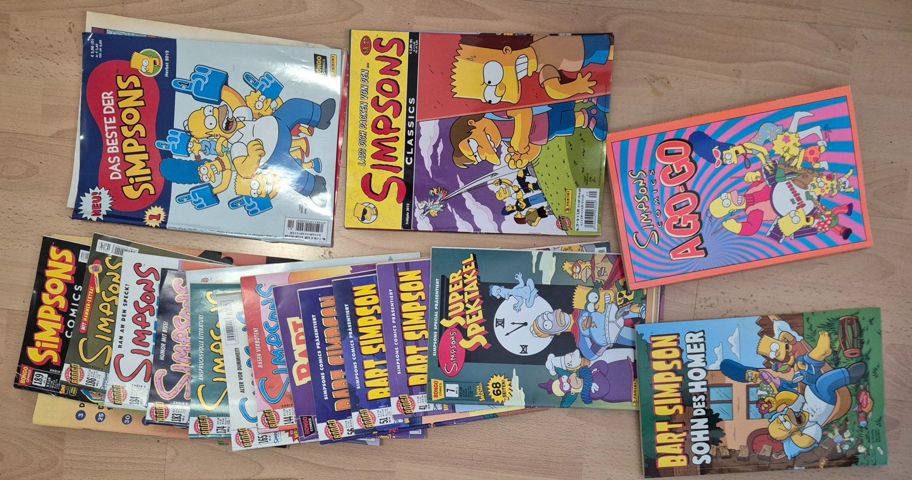 Fumetti: Simpsons Comic Sammlung Bongo Panini – Usato da Wettingen venduto da tim_cr72