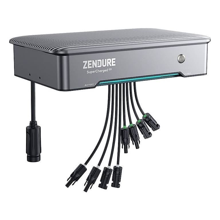 Produktbild von Zendure SolarFlow Hyper 2000 – Balkonkraftwerk-Speicher Mit 1800W Solar-Eingang, 1200W AC-Laden & Ausgang, Integriertem Mikrowechselrichter, TOU & AB2000S (1920Wh) – Für 2000W Panels