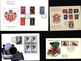 MONACO 4 Sonderbriefe (AZ598)