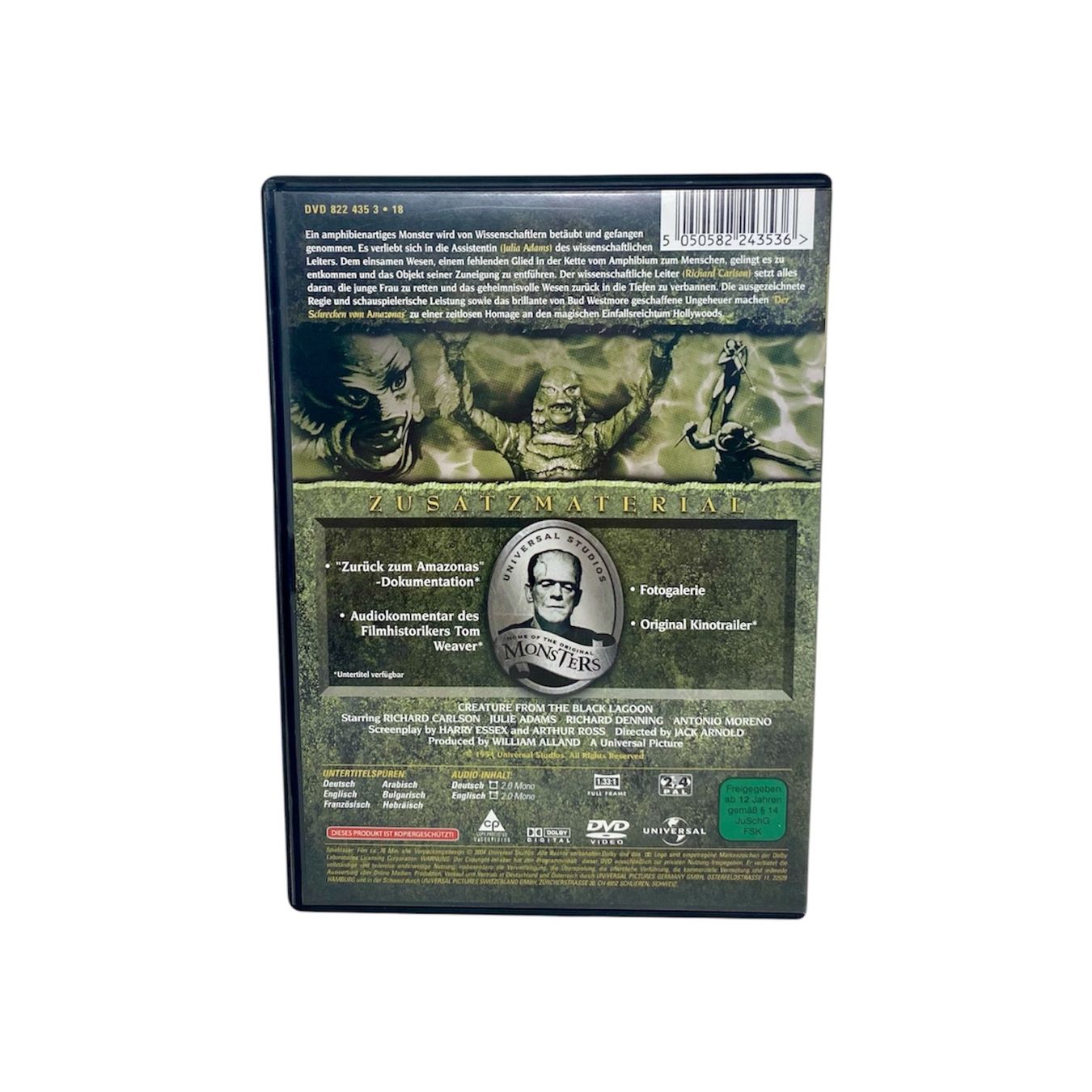 Tutti i DVDs: Der Schrecken vom Amazonas Universal DVD (de) – Usato da Teufenthal AG venduto da Retro-Stash-Shop 2