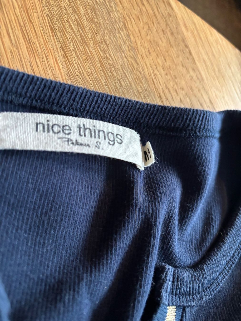 Giacche: Dunkelblaue Strickjacke von nice things Paloma Gr. M – Usato da Neftenbach venduto da Boska_1969 4