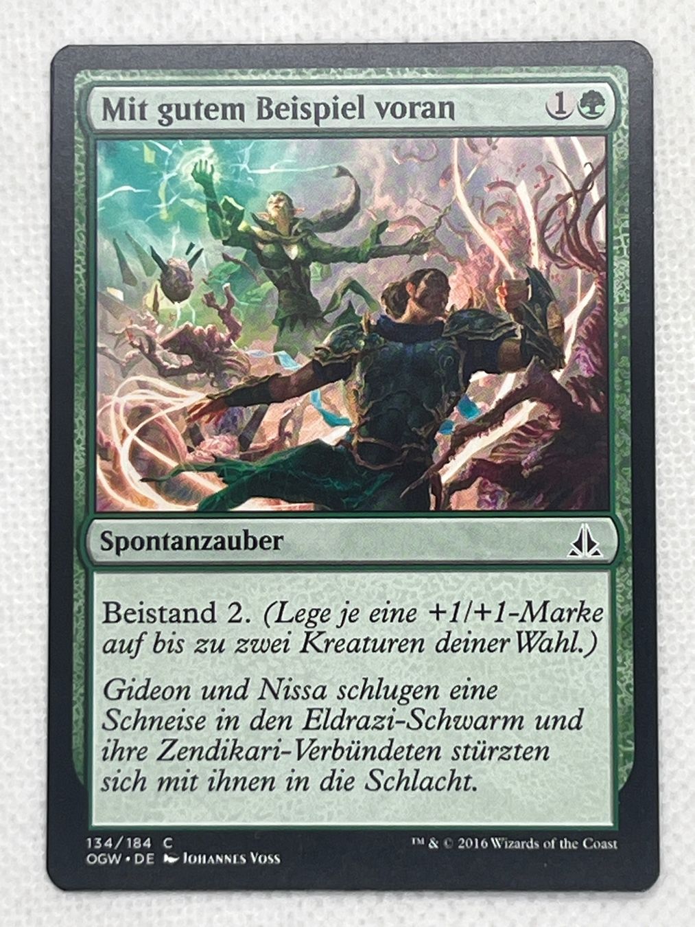 Magic The Gathering Carte collezionabili: Magic the Gathering - Mit gutem Beispiel voran – Usato da Hinterkappelen venduto da Kim1992