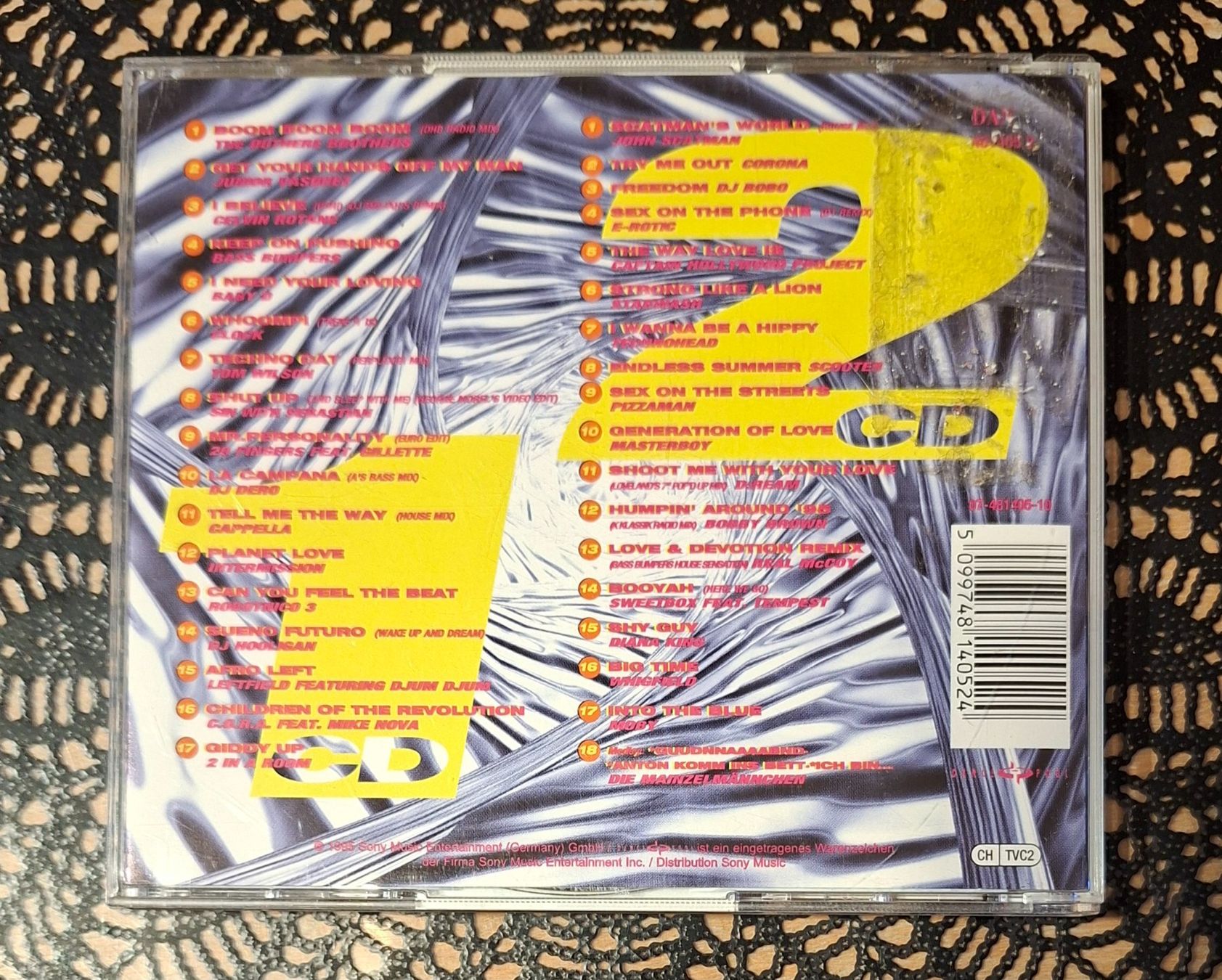CD: Dance Now! Vol.12, Dance Pop Compilation Sampler 2CD 1995 – Usato da Schönenberg TG venduto da Gregolino76 1