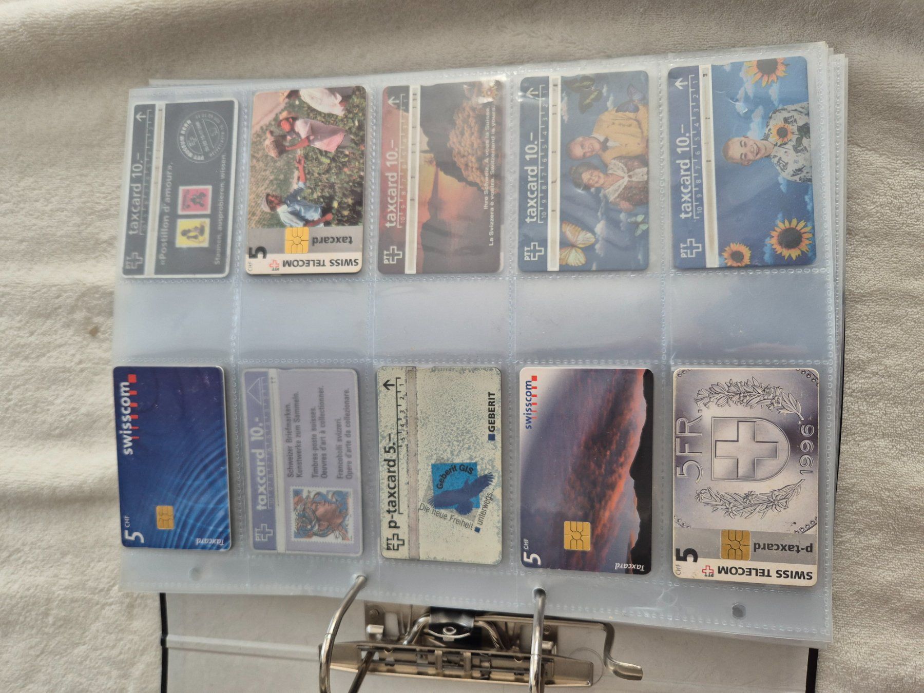 Schede telefoniche: Sammlung  Tax Card Ordner – Usato da Vilters venduto da Fleiflomi 5