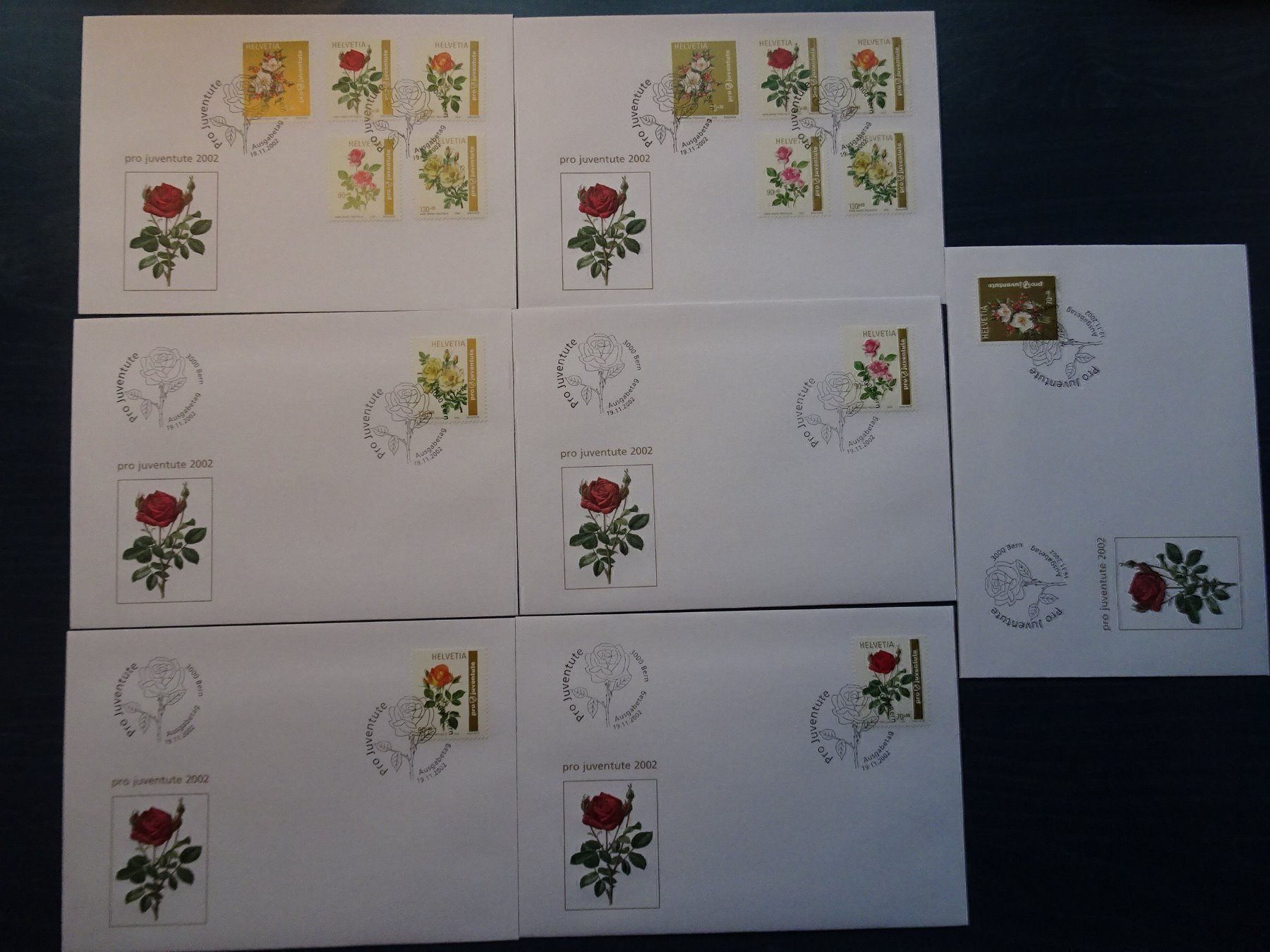 Tous les timbres: PJ  2002 – Neuf (Voir description) à Aadorf par Chnorli-Furz