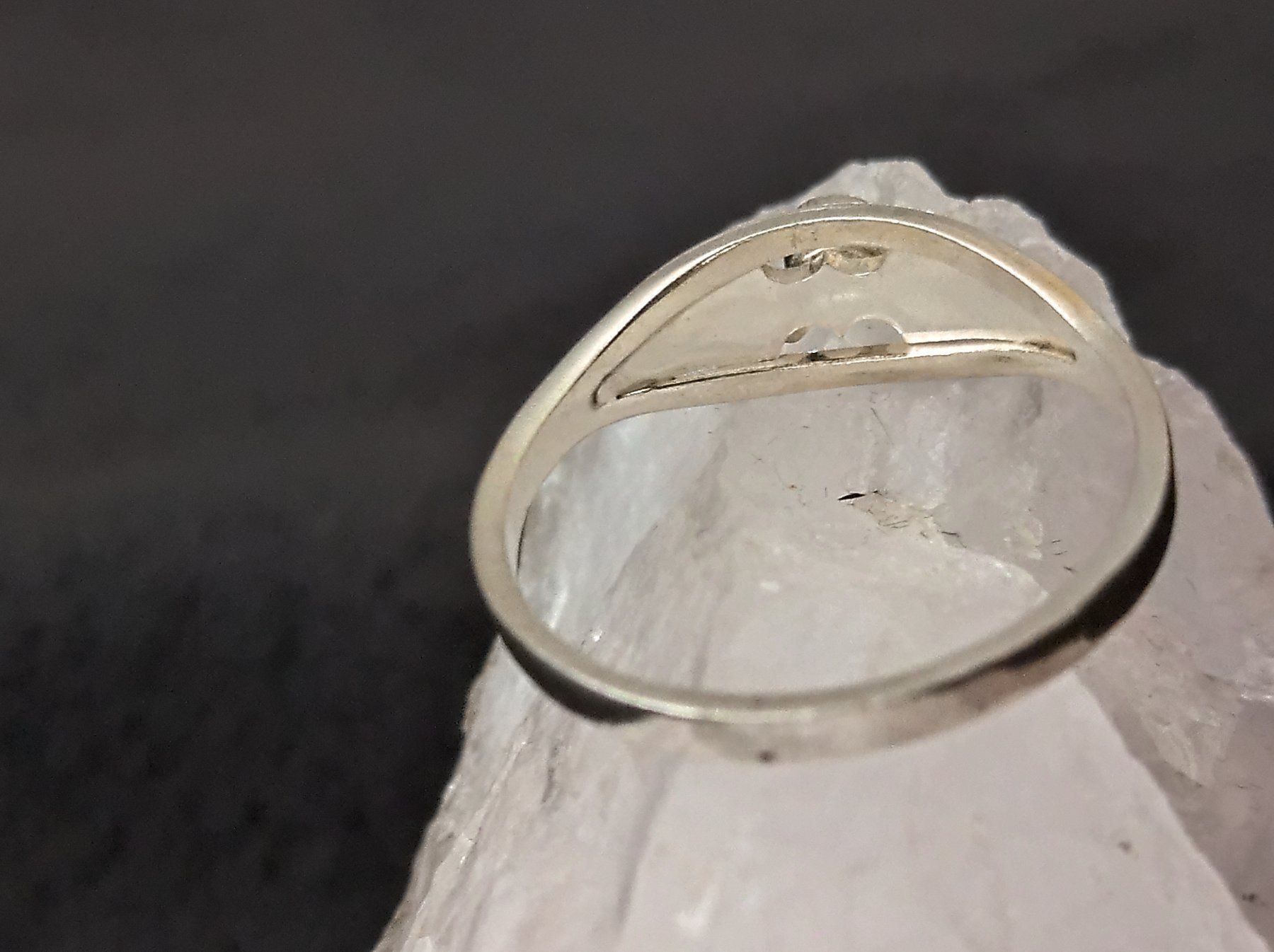 Bagues: Ring Silber mit rotem Stein – D'occasion à Istighofen par Ringparadies 1