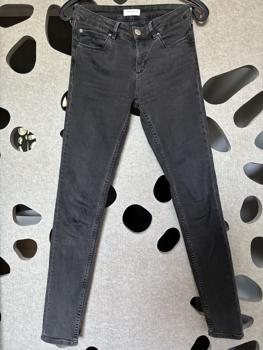 Sandro Jeans: graue Stretch-Jeans SANDRO Gr. 34 – Usato da Bottighofen venduto da lwa_11686