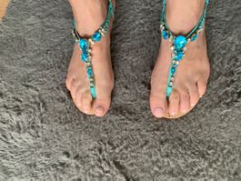 Sandales bijoux, T40