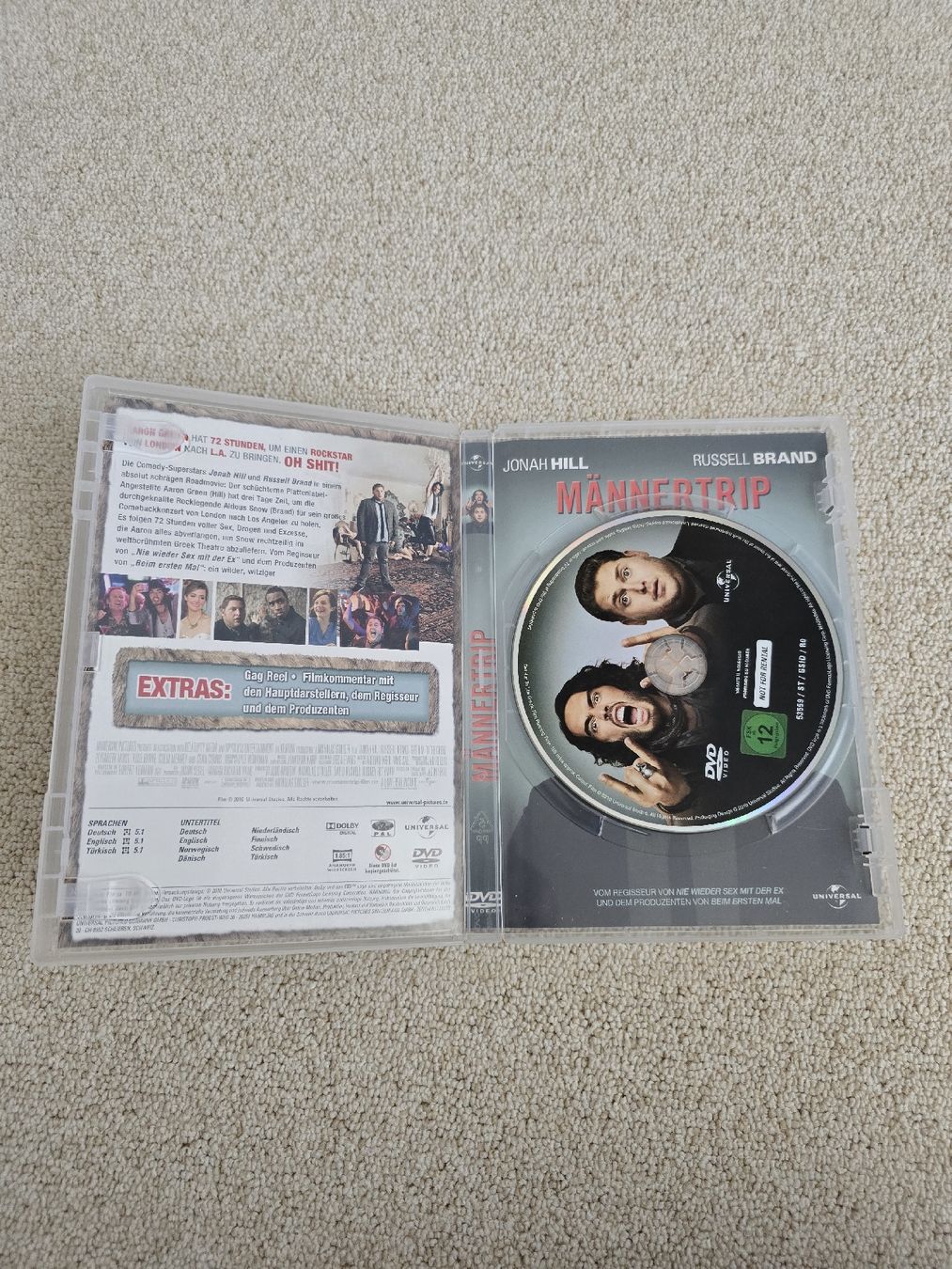 Alle DVDs: Männertrip DVD mit Jonah Hill & Russell Brand, Top Zustand! – Gebraucht aus Zürich von nav_ack0 1