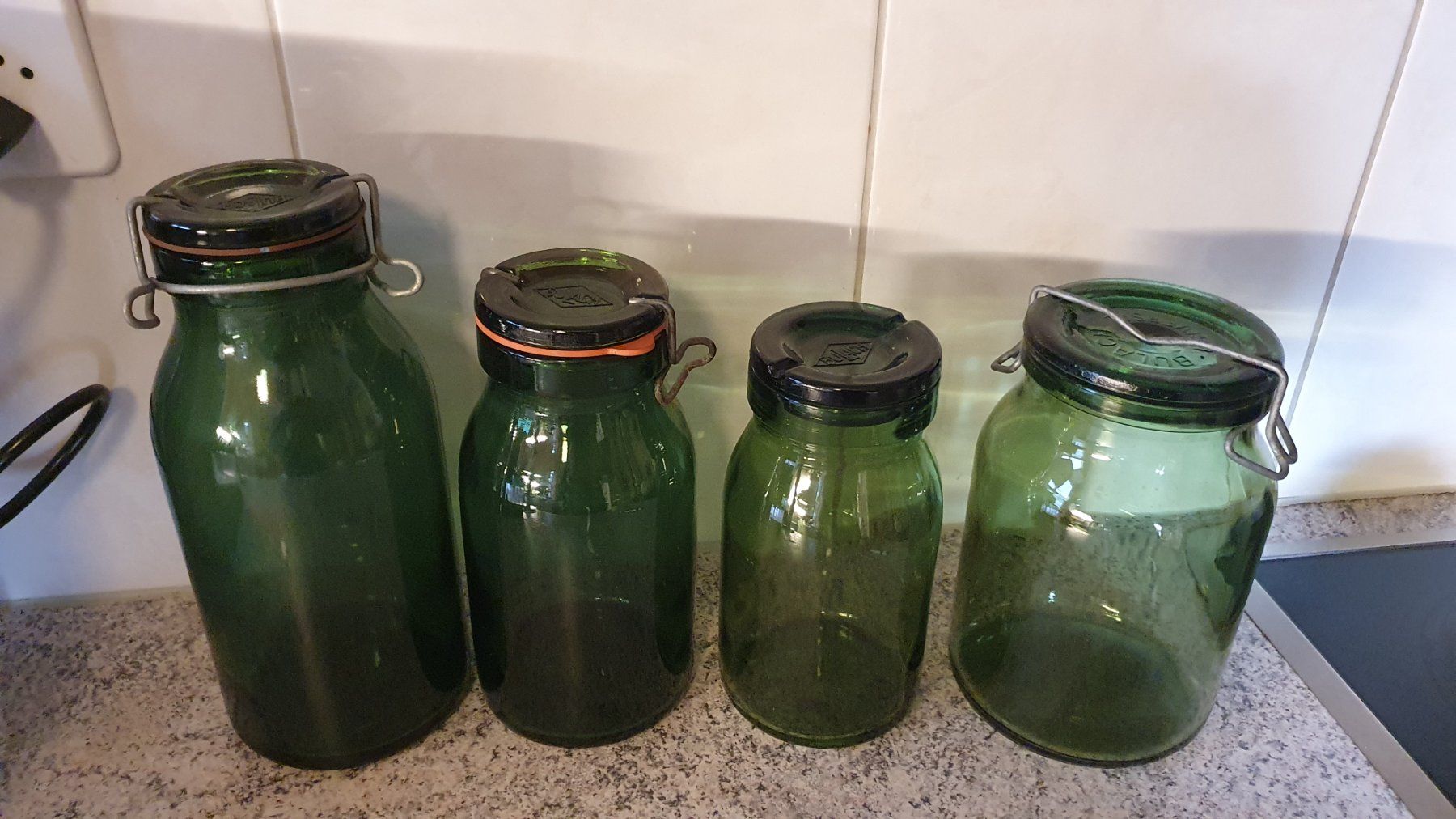 Bülacher Contenitori & Simili: 4 Bülacher Gläser – Usato da Flawil venduto da Pinkmalibu 9