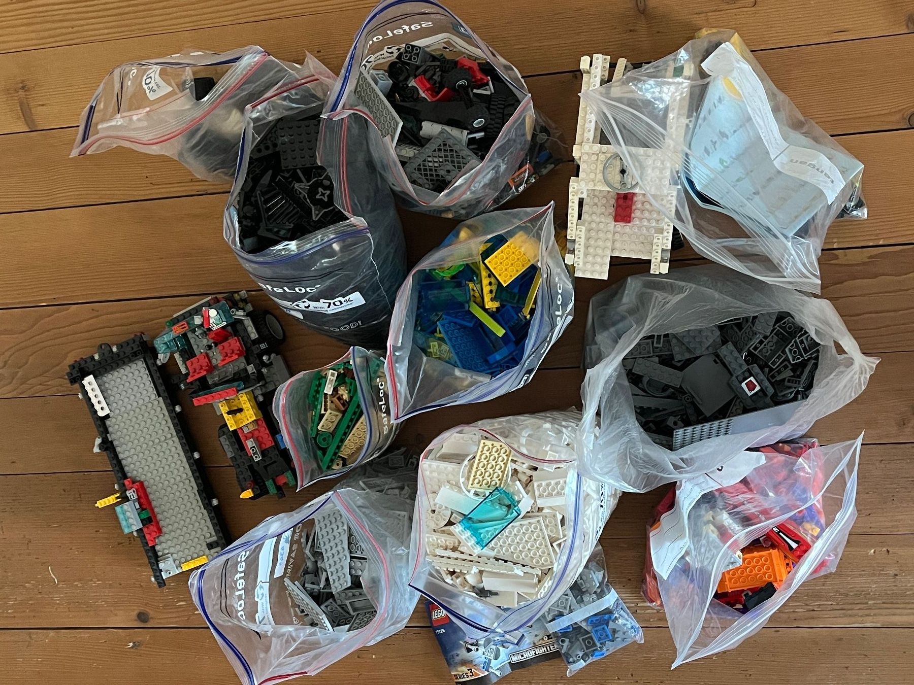 Lego Kit di costruzioni: Lego Kiste Konvolut 7 kg – Usato da Winterthur venduto da Wusa01 1