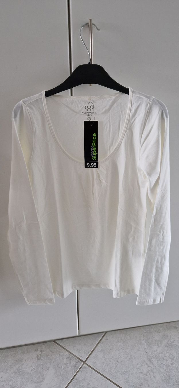 T-shirt: 2 neue langarm-Shirts in Grösse XL – Nuovo e nell'imballaggio originale da Wiesendangen venduto da Stregolina 3