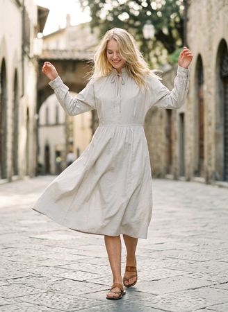 Mega hübsches Kleid aus 100% Cotton von MARCO POLO Gr.38 NEU