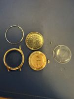 Omega Automatic Uhrwerk Gehaeuse Zifferblatt Teile 