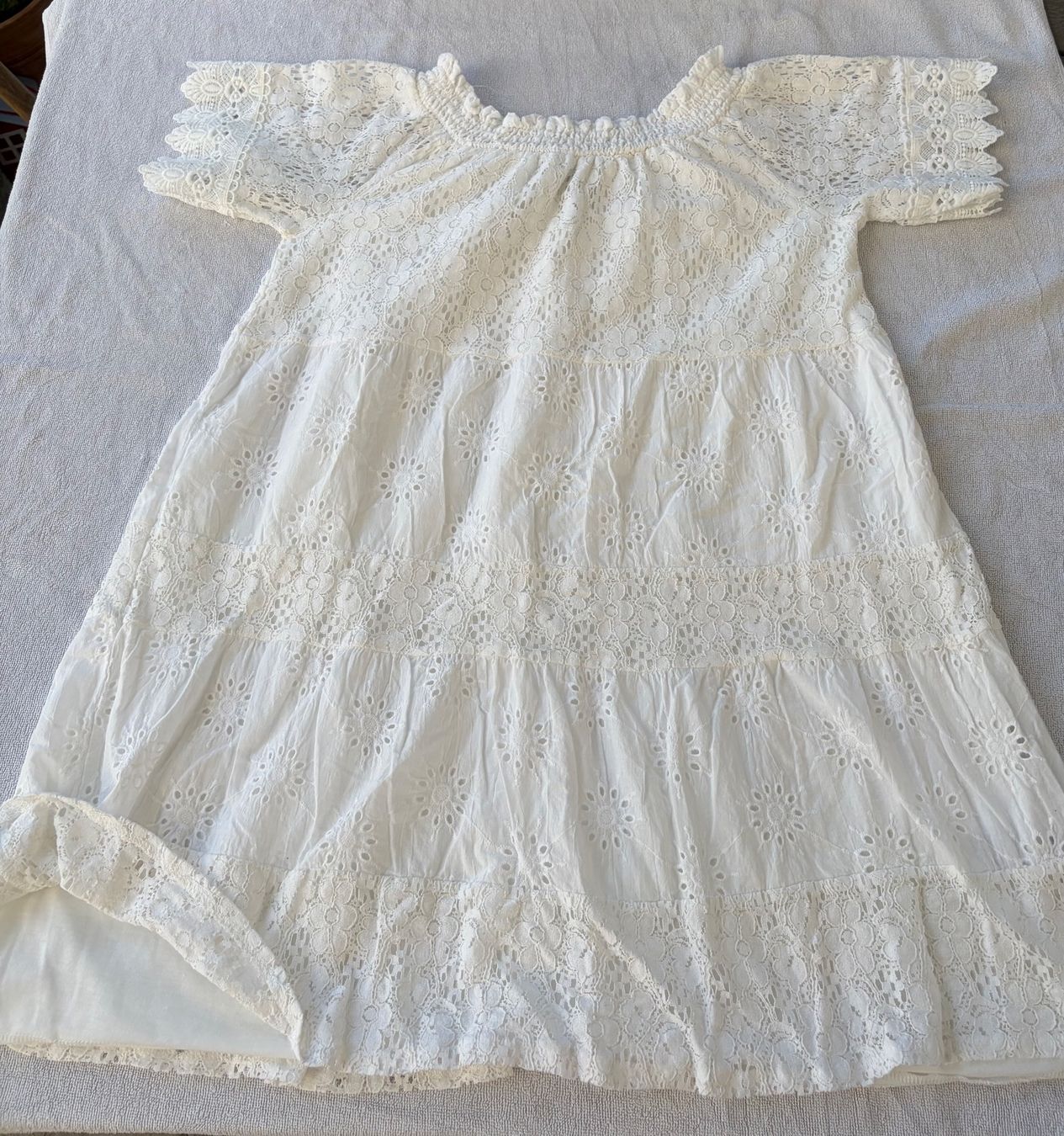 Vestiti: Kleid weiss Chicorée Gr S mit Spitze neuwertig – Usato da Hallwil venduto da maxima2006 1