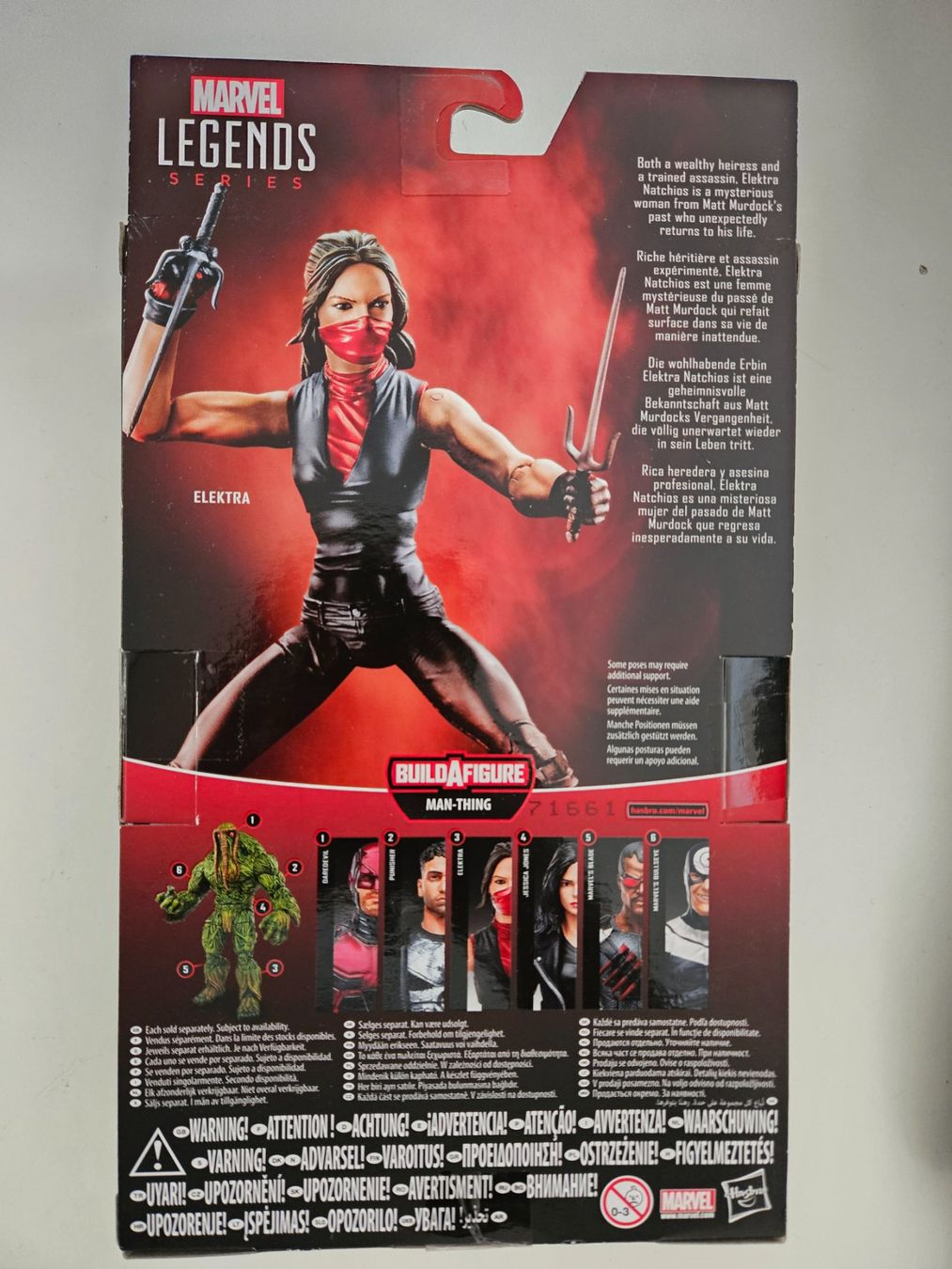 Hasbro Statuette: Actionfigur: Marvel - Elektra (Daredevil) NEU  Actionfigur: – Nuovo (secondo la descrizione) da Schaffhausen venduto da sabrina915 3