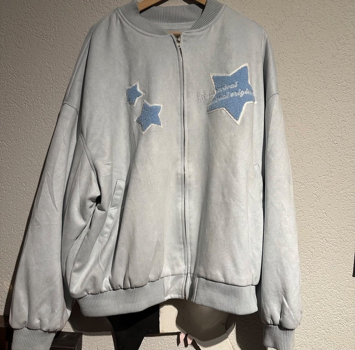 Giacche: Retro Bomberjacke Türkis Grösse : L – Nuovo (secondo la descrizione) da Gampel venduto da hil_q526