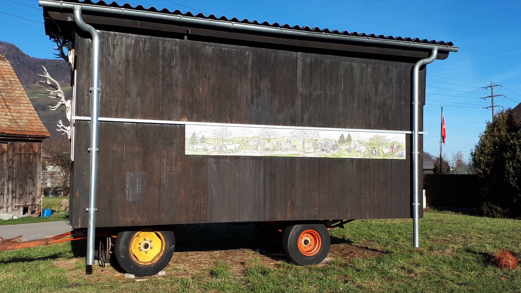 Anhänger: Mobile Hütte in 9464 Rüthi – Gebraucht aus Widnau von blackSkorpion88 1