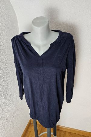 CECIL Shirt dunkelblau Gr. S Baumwolle / Modal