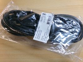 Verlängerungskabel T12/T13 5m schwarz 3x1mm2