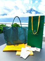 GOYARD Saint Louis GM Tote Bag Green | Neuwertiger Zustand