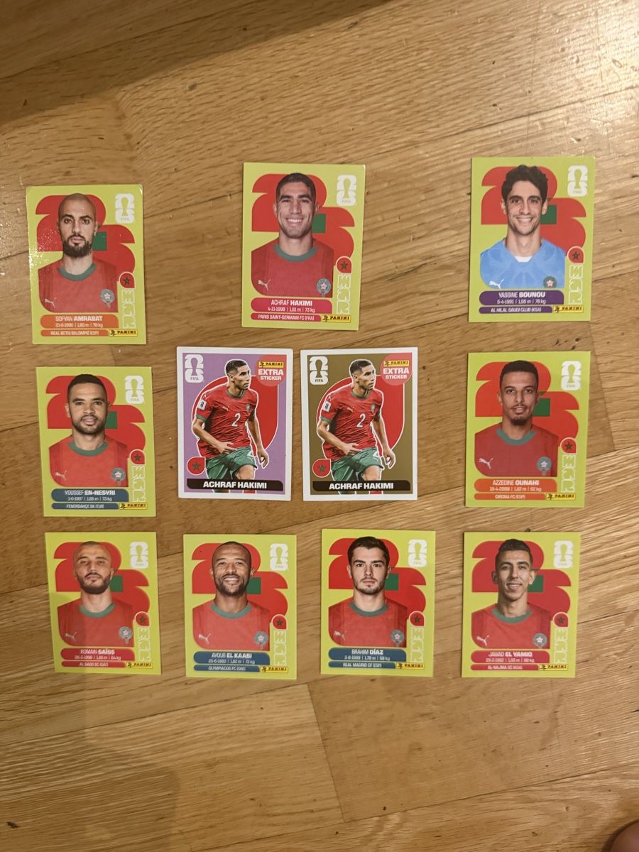 Panini Carte collezionabili: Hakimi Gold und Hakimi Normal Panini – Usato da Zug venduto da happyogini