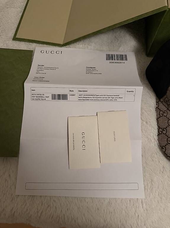 Autres vêtements & accessoires: gucci cap – D'occasion à St. Gallen par Kristian2311 3