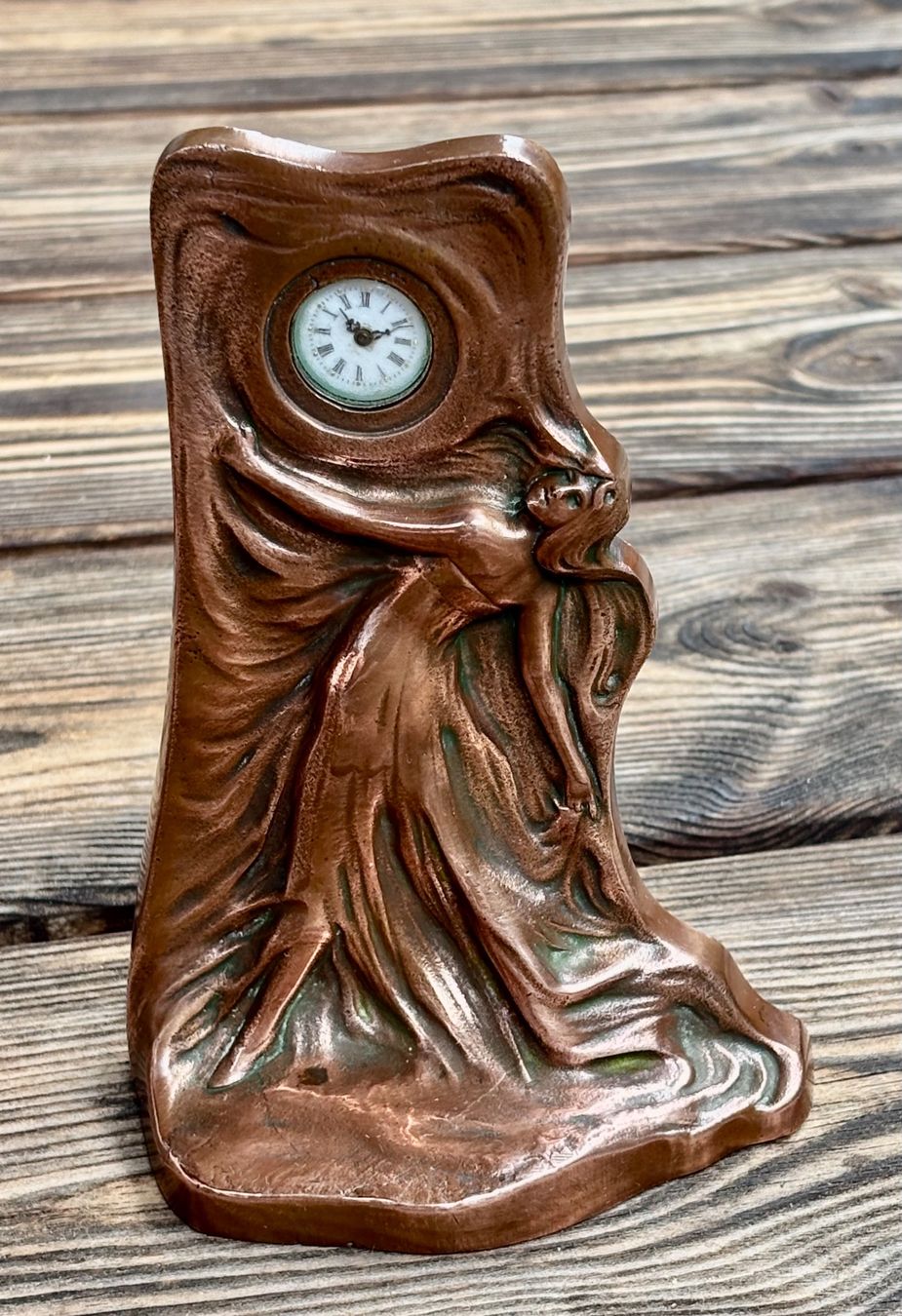 Orologi da terra & Orologi da parete: antike kleine Jugendstil Standuhr – Usato da Lüchingen venduto da Eeizo