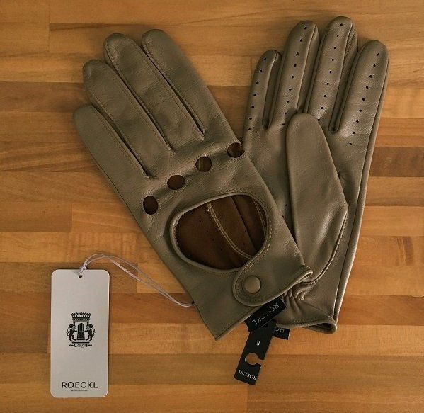Roeckl Guanti & manicotti: Neu, edle, Roeckl Nappaleder Handschuhe, Gr. 8 – Nuovo e nell'imballaggio originale da Mellingen venduto da RigaOper 1