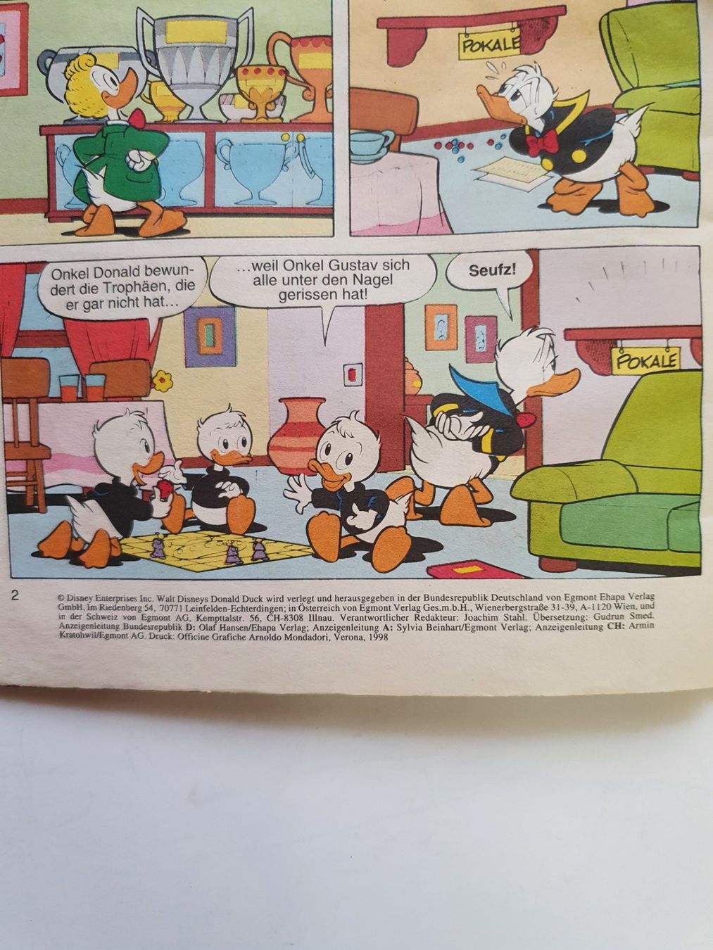 Fumetti: Donald Duck 518 / Disney – Usato da Oberdorf BL venduto da BaldenEagle 1