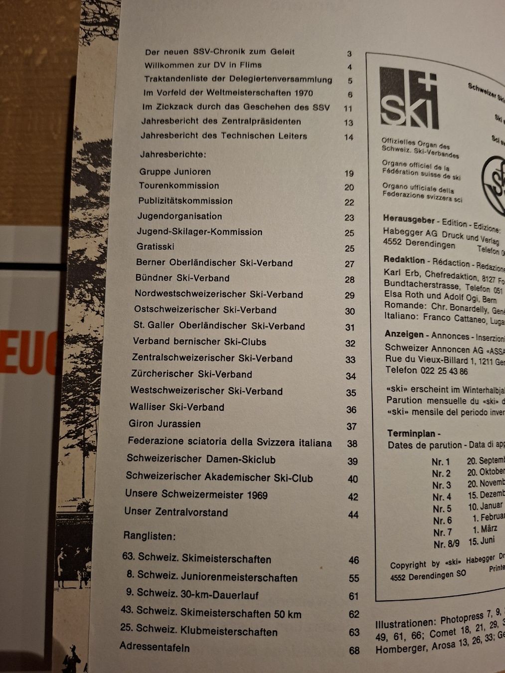 Riviste & Magazine: Swissski Büchlein 1969 – Usato da Schwanden Sigrisw venduto da len_9yqg 1