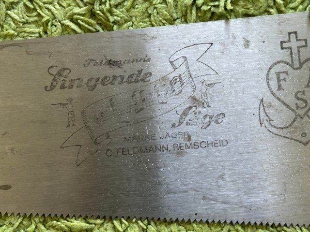 Musikinstrumente: Feldmanns singende Säge mit Hülle – Gebraucht aus Brunnen von 23068 1