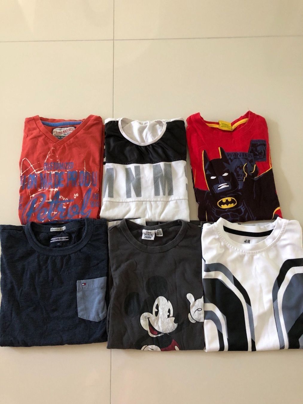 Camicie, T-shirt & Polo: 6 Teile Knaben T-Shirts – Usato da Rheineck venduto da pssesolnet