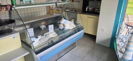 Kühlvitrine mit Glasaufsatz
