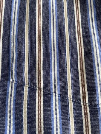 Man's Hemd, Grösse 43/44, Gestreift