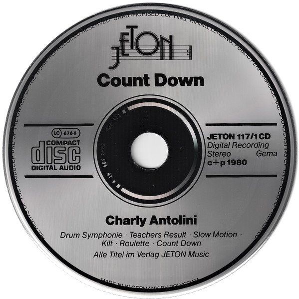 CD: Charly Antolini – Count Down - Vergriffen! – Usato da Brittnau venduto da Zibu 2