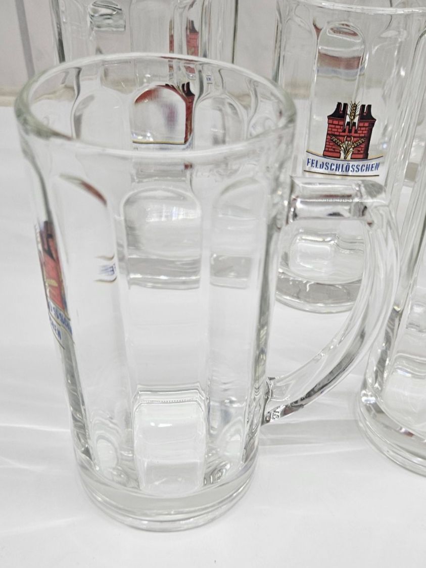 Feldschlösschen Bicchieri: 11x 0.25 Henkelglas Feldschlösschen. – Usato da Teufenthal AG venduto da boebe071 4