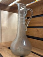 Alte grosse Glas Karaffe,  36 cm